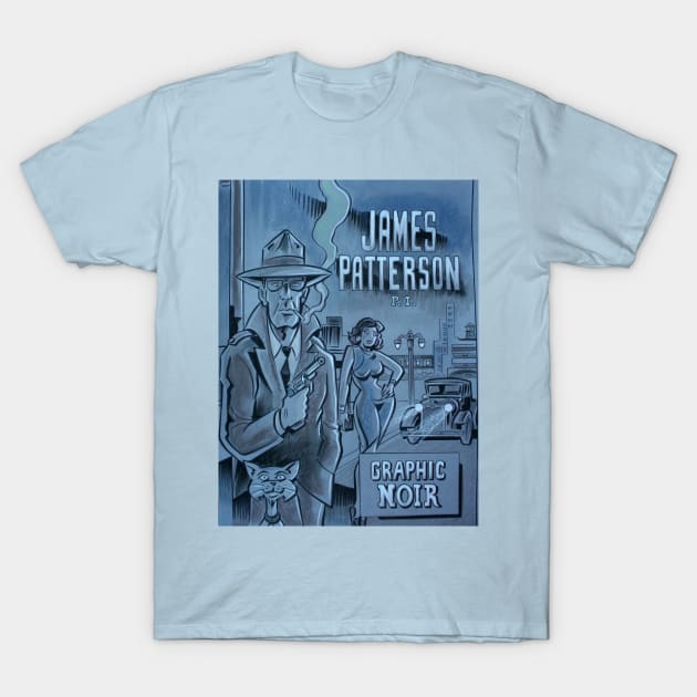 James Patterson Original Comic Book Cover T-Shirt by BennettBlackLight